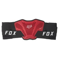 Obličkový pás s chráničmi Fox čierno červený L/XL