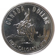 1 dolar - 100 rocznica - Calgary - Kanada - 1975 rok