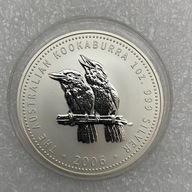 2006 Australia 1$ KOOKABURRA 1 oz. Srebro Ag .999