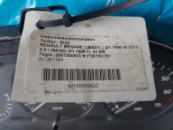 dials clock MEGANE and 2.0 B 7700839660