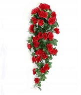 1ks umelý brečtan kvety závesné rastliny 90cm