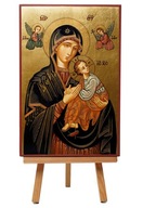 MAJK ikona religijna MATKA BOSKA BOŻA NIEUSTAJĄCEJ POMOCY 20 x 30 cm