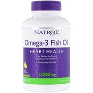 NATROL Omega-3 Rybí olej 1 000 mg 150 kapsúl OMEGA 3