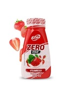 6PAK Syrup ZERO 500ml smak Truskawkowy Sos, Syrop, Zero Kalorii, Fit