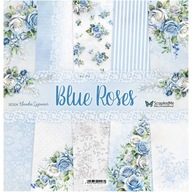 Sada papierov na scrapbooking 30x30 - ScrapAndMe - Blue Roses