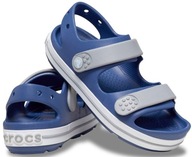 28-29 Sandały Dziecięce Rzepy Crocs Crocband CRUISER 209423 BIJOU BLUE