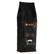 Kawa świeżo palona CREMA GOLD 1000g Broda Coffee