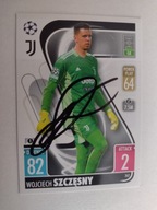 Karta topps autograf Juventus Wojciech Szczęsny Champions League