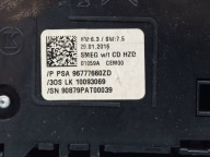 control panel switch 96777660ZD Peugeot 308 II (2014- )