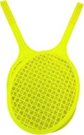 RAKIETKI Z PIŁECZKĄ PALETKI PIŁKA TENIS ŻÓŁTY FLUO