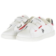 Detská obuv U.S. POLO ASSN. ECROK007-WHI-BLK01