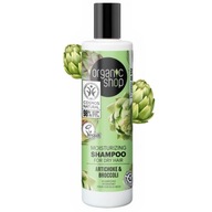 Hydratačný šampón pre suché vlasy Artičok Brokolica 280ml Organic Shop