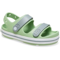 Detské sandále zelené Crocs Crocband Cruiser 209424-FAIR-GREEN-DU 23-24