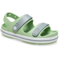 Sandały dziecięce zielone Crocs Crocband Cruiser 209424-FAIR-GREEN-DU 25-26