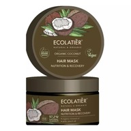 Hair Mask Nutrition & Recovery Organic Coconut, 250 ml Ecolatier