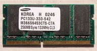 Pamäť RAM SDRAM Samsung M366S6453CTS-C7A 256 MB