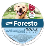 Elanco Foresto Obroża na pchły i kleszcze dla psa powyżej 8kg 70cm