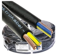 Przewód kabel gumowy linka OW 3x1,5mm H05RR-F <1m>