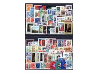 Pakiet ZSRR 100 znaczków kasowanych na czarnej karcie transportowej [114]