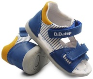 Modré sandále pre chlapca DD STEP G075-339A Bermuda Blue 20