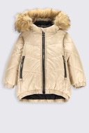 Dievčenská zimná bunda béžová 110 Coccodrillo