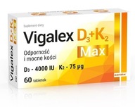 Vigalex D3 + K2 MAX, 60 tabliet