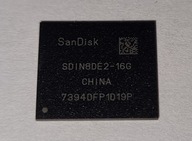 SANDISK SDIN8DE2-16G eMMC iNAND 16GB BGA