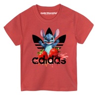 Stitch Farebné Logo Ovocie Detské bavlnené tričko T-Shirt Premium