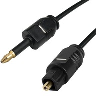 Kabel Toslink - Optyczny Jack Mini Toslink T-J 1M