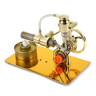 MEGA Stirlingov motor Zlatý vertikálny piest doprava PL 24h FV DPH MNOHO MODEL