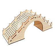 3D drevené puzzle Model oblúkového mosta DIY Vzdelávacia veda Model remeselníkov