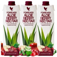 Forever Aloe Vera Berry sok z aloesu żurawina x3