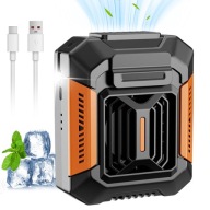 MINI VENTILÁTOR POWER BANK ZSEBLÁMPA TÚRÁZÁS HORGÁSZAT KEMPINGEZÉS