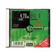 PŁYTA DVD-R SLIM 16X INTENSO 4.7GB