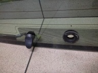 HONDA CRV and window bonnet rear part