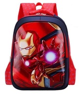 Školský batoh pre chlapca IRON MAN pevný A4 silný AVENGERS viackomorový