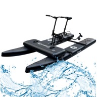 DESKA ROWER SUP WODNY KATAMARAN POMPOWANY Z PEDAŁAMI I KIEROWNICĄ 320 CM