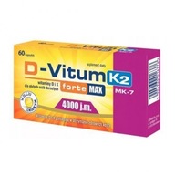 D-Vitum Forte Max 4000 j.m. + K2, 60 kapsúl