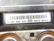 pump ABS control unit SKODA FABIA II 2009 1.4B 6R0907379C 0265800635