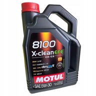 Motul 8100 X-Clean EFE 5W30 4L C2/C3 505.01