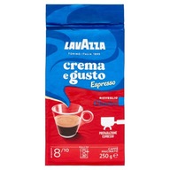 Kawa mielona Lavazza crema e gusto 250g espresso na włoski rynek