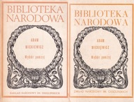 Wybór poezyj tom 1 2 Adam Mickiewicz Biblioteka Narodowa