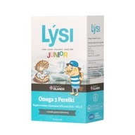 LYSI Junior Omega 3 Perličky Balónová guma 60 ks