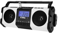Radioodtwarzacz odbiornik radiowy budzik zegar+ wejście słuchawkowe SD/USB