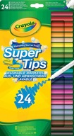 Flamastry umývateľné Crayola 24 farieb