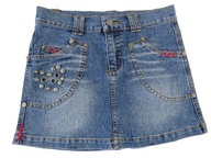 Spódnica jeans CRASH ONE r 140