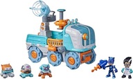 PJ MASKS Predškolská hračka na staviteľ bota Romeo, vozidlo 2 v 1 Romeo a robot Fa