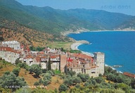 GRECJA - KLASZTOR IVERON - GÓRA ATHOS - UNESCO