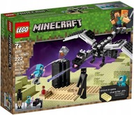 LEGO MINECRAFT WALKA W KRESIE 21151 KLOCKI