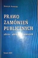 Prawo zamówień publicznych - H Nowicki